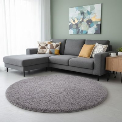 Tapis rond salon